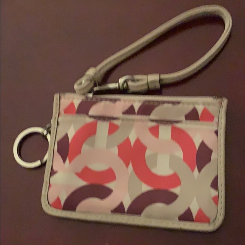 Coach ID wristlet